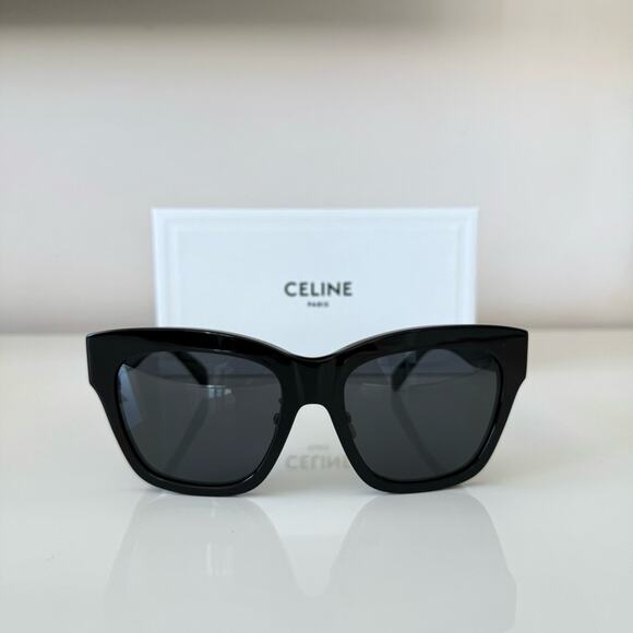 NEW!!! Celine Triomphe Sunglasses CL40253F 01A Authentic Retail 520$ - Picture 3 of 9